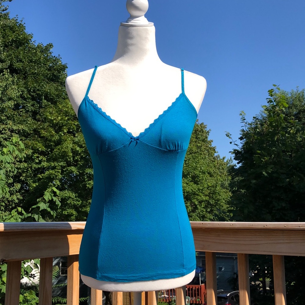 Old navy blue tank top
